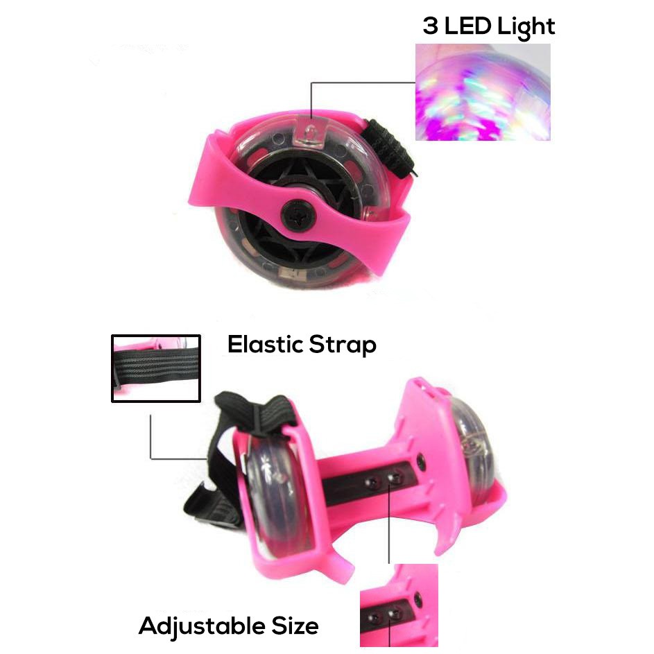 ET 827 Roller Skates Kids Games Pink